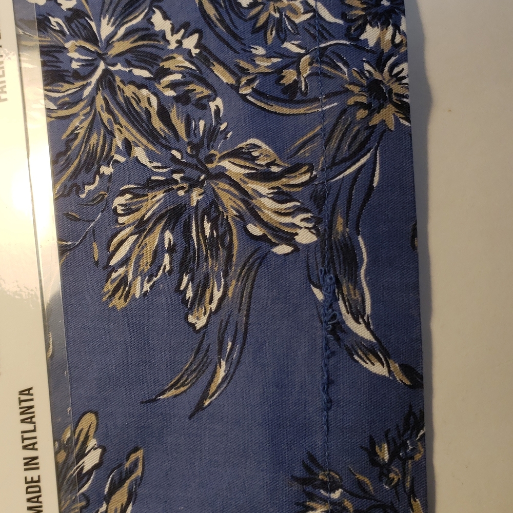 NWOT MERONA size 18 front wrap blue floral skirt  E94 - Picture 10 of 10